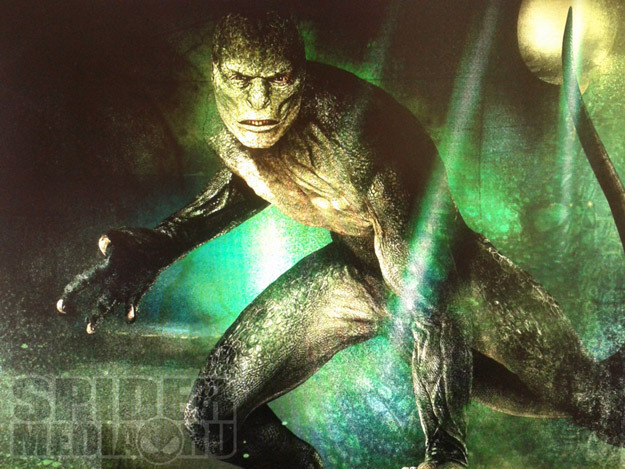 Primer vistazo al aspecto del Lagarto de The Amazing Spider-Man