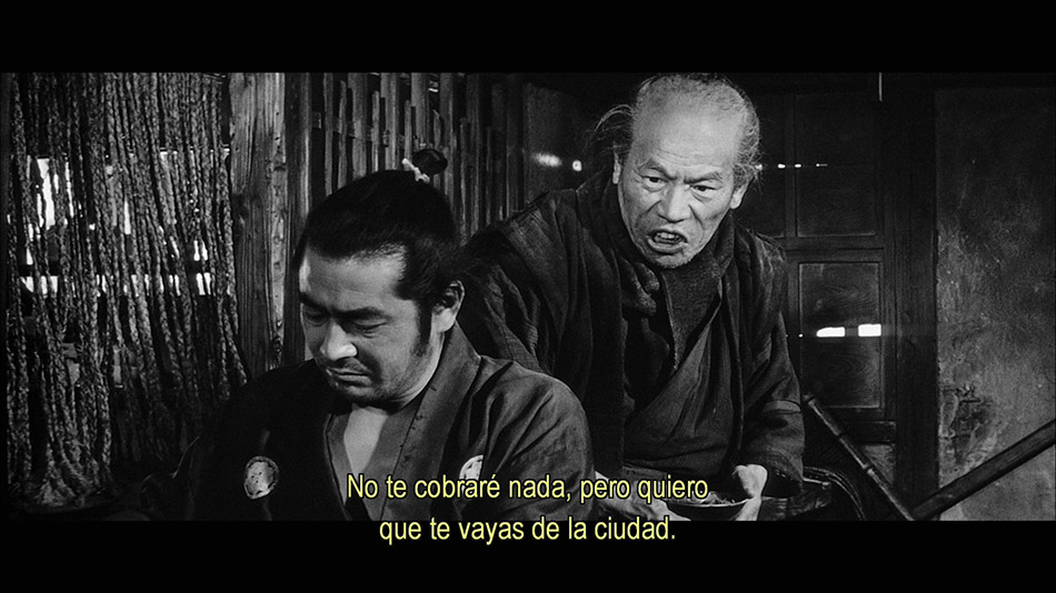 Capturas de imagen de Yojimbo en Blu-ray 6