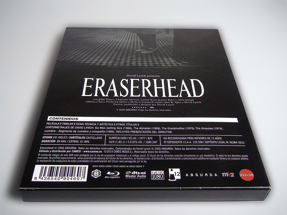 Fotografías de Cabeza Borradora (Eraserhead) en Blu-ray 4