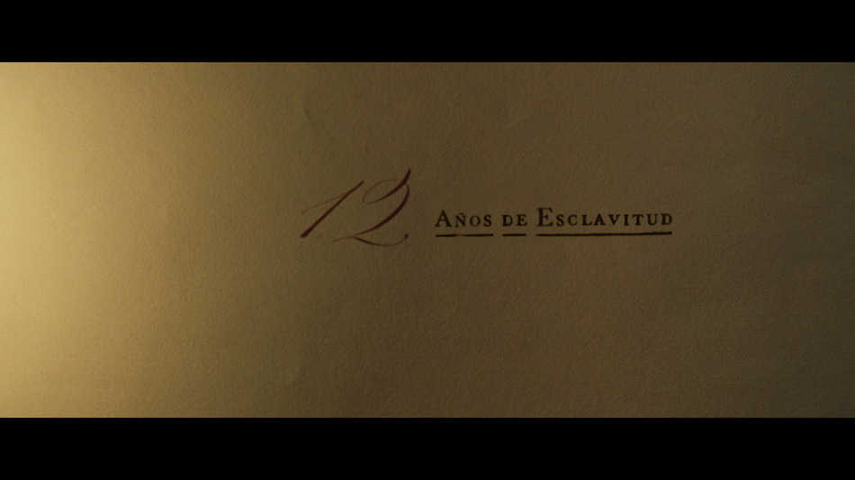 Capturas de imagen y menús de 12 Años de Esclavitud en Blu-ray 4