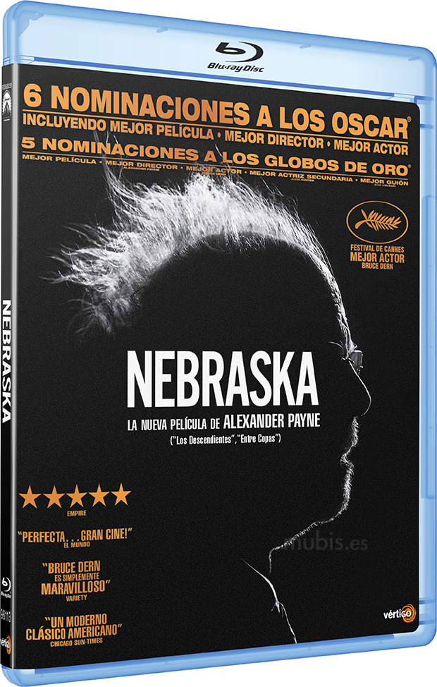 Detalles del Blu-ray de Nebraska