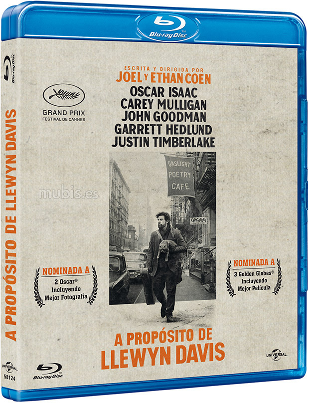 Más información de A Propósito de Llewyn Davis en Blu-ray