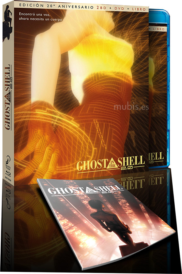 Desvelada la carátula del Blu-ray de Ghost In The Shell 2.0 - Edición 20º Aniversario