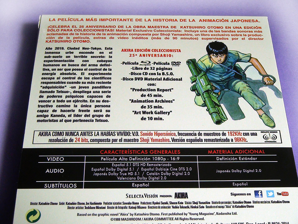 Fotografías de Akira Edición 25º Aniversario en Blu-ray 5