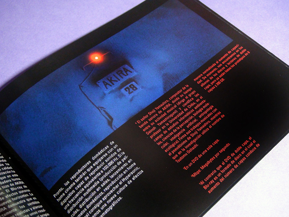 Fotografías de Akira Edición 25º Aniversario en Blu-ray 9