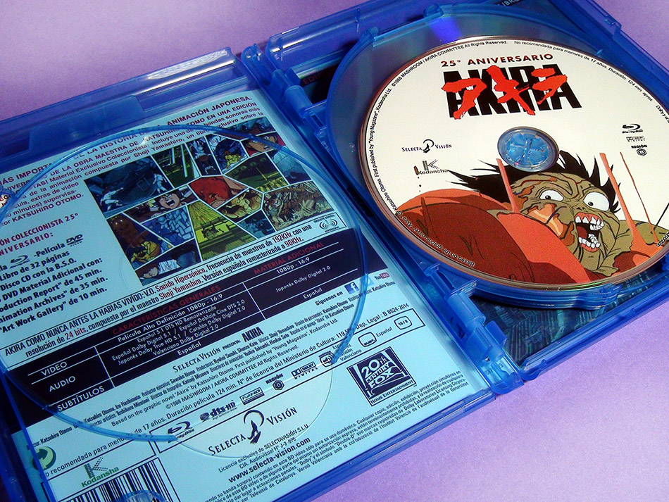 Fotografías de Akira Edición 25º Aniversario en Blu-ray 16