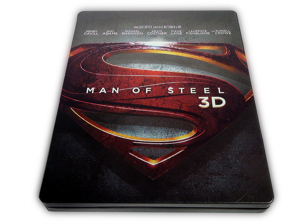 Fotografías del Steelbook de El Hombre de Acero en Blu-ray 3D y 2D (UK) 9
