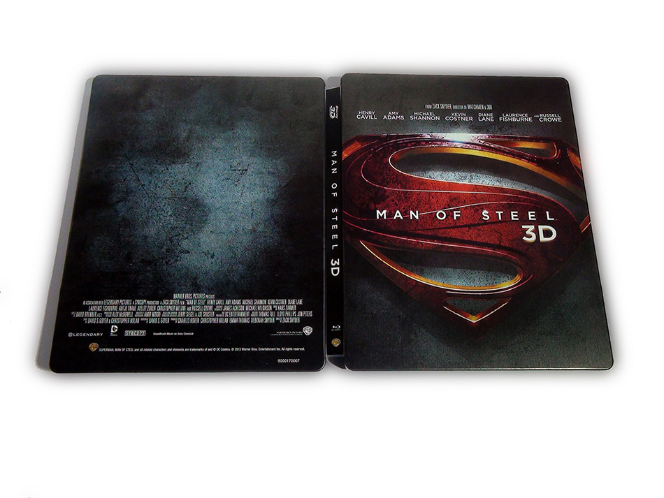 Fotografías del Steelbook de El Hombre de Acero en Blu-ray 3D y 2D (UK) 10