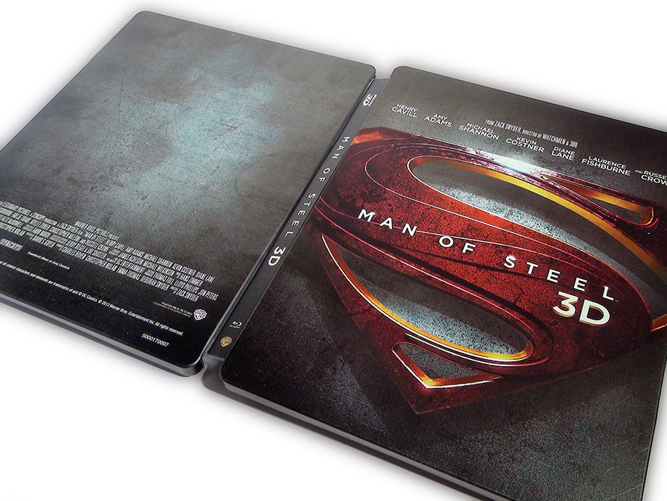 Fotografías del Steelbook de El Hombre de Acero en Blu-ray 3D y 2D (UK) 12