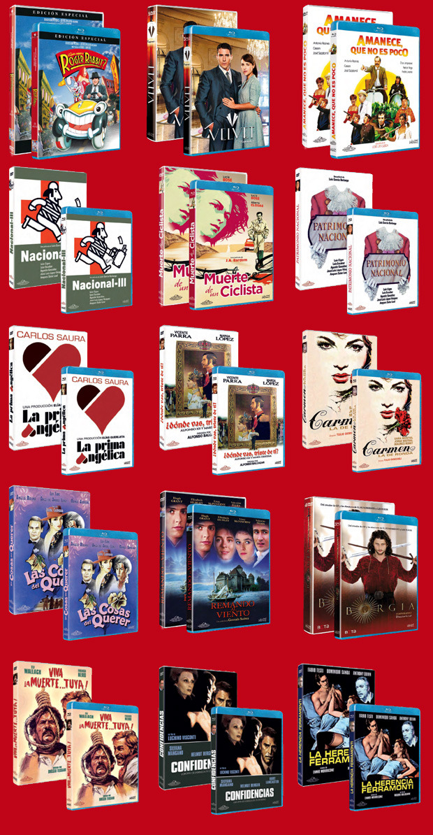 Avance de las novedades en Blu-ray de Divisa para junio de 2014