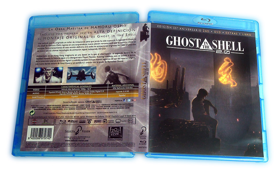 Fotografías de Ghost In The Shell 2.0 - Edición 20º Aniversario Blu-ray 24