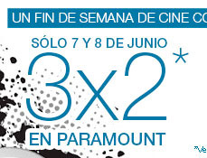 3x2 de Universal y Paramount en fnac.es sólo este fin de semana