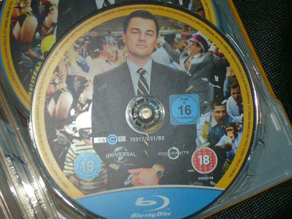 Fotografías del Steelbook de El Lobo de Wall Street en Blu-ray 12