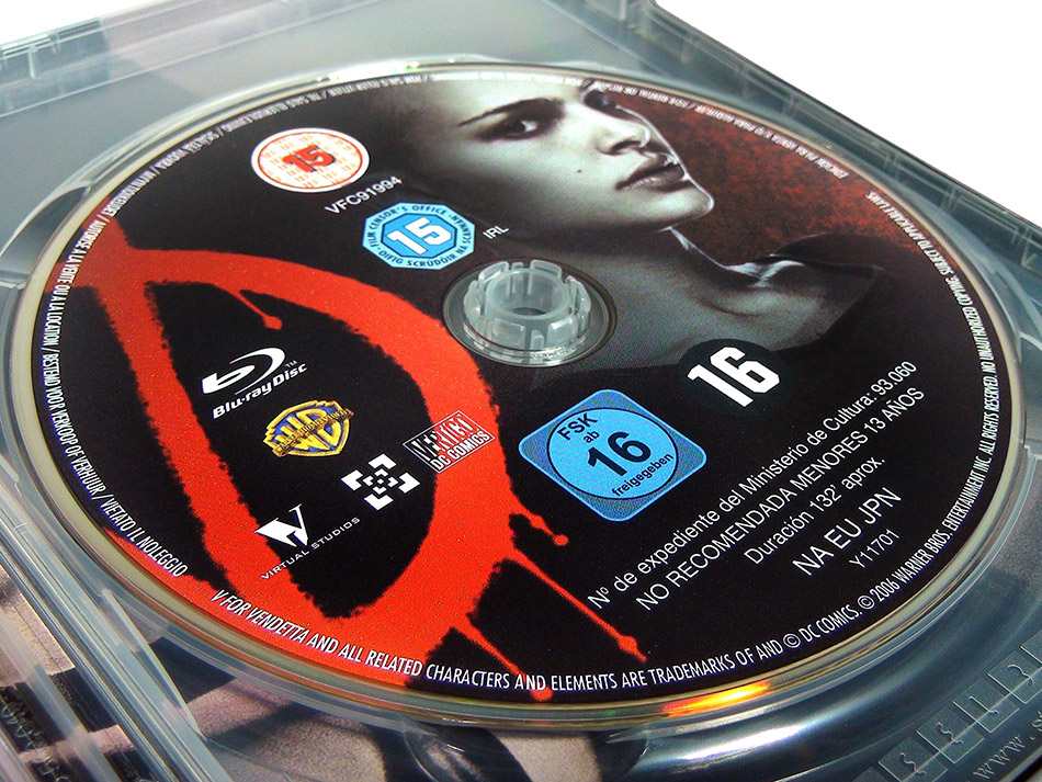 Fotografías del Steelbook de V de Vendetta en Blu-ray 13