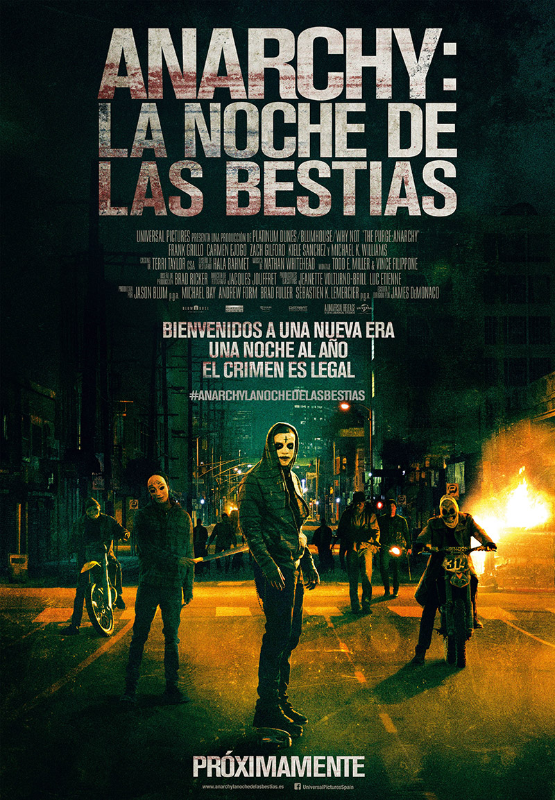 Segundo tráiler de Anarchy - La Noche de las Bestias
