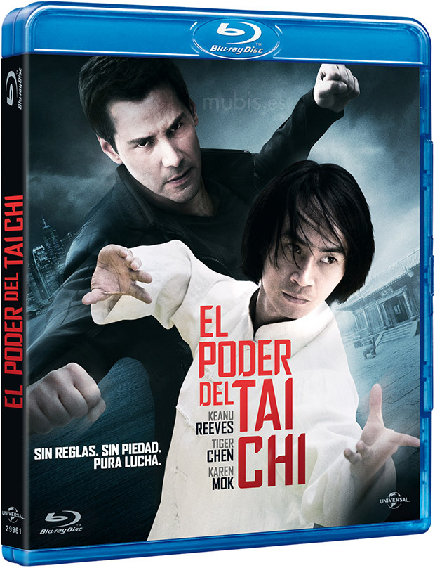 Diseño de la carátula de El Poder del Tai Chi en Blu-ray