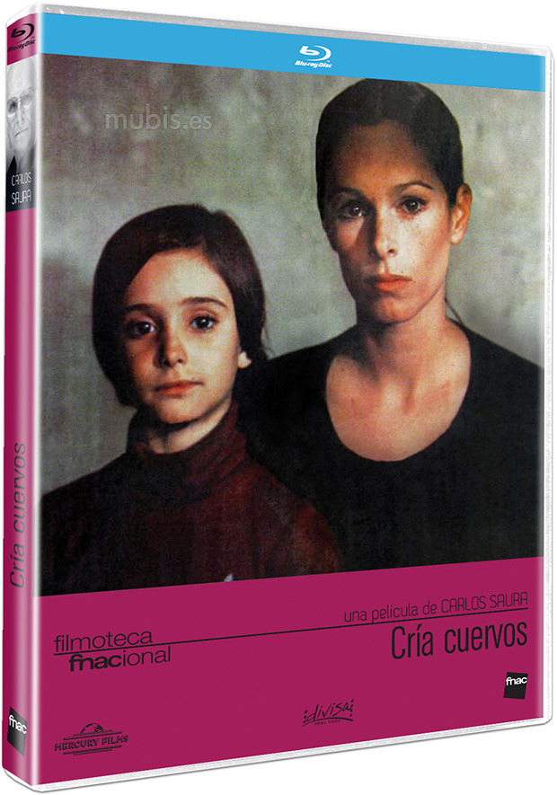 Desvelada la carátula del Blu-ray de Cría Cuervos - Filmoteca Fnacional