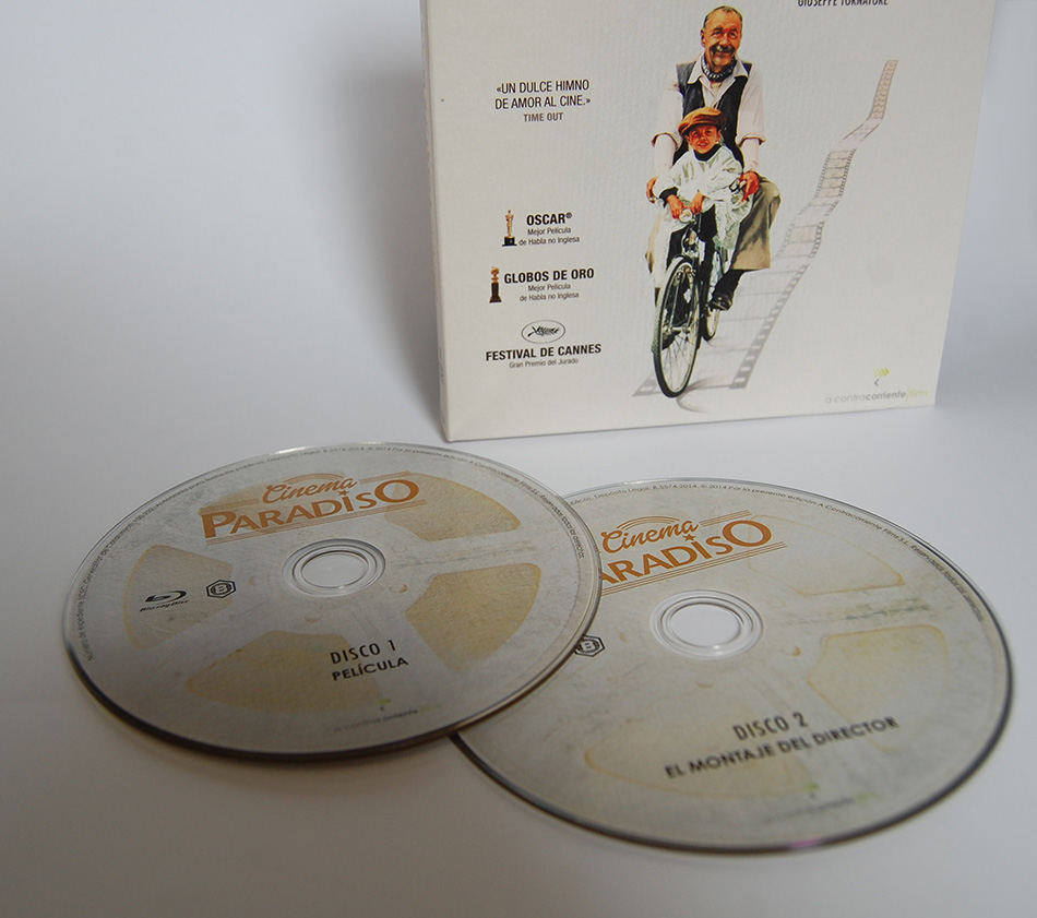 Fotografías del digipak de Cinema Paradiso en Blu-ray 10