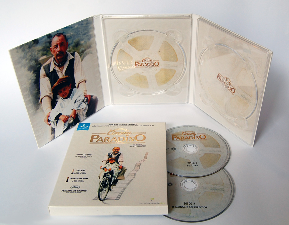 Fotografías del digipak de Cinema Paradiso en Blu-ray 11