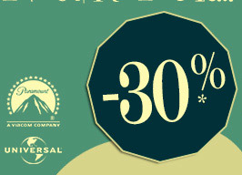 Descuentos de hasta el 70% en Blu-ray de Paramount y Universal