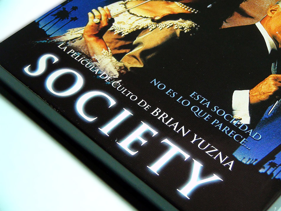 Fotografías de la edición coleccionista de Society en Blu-ray