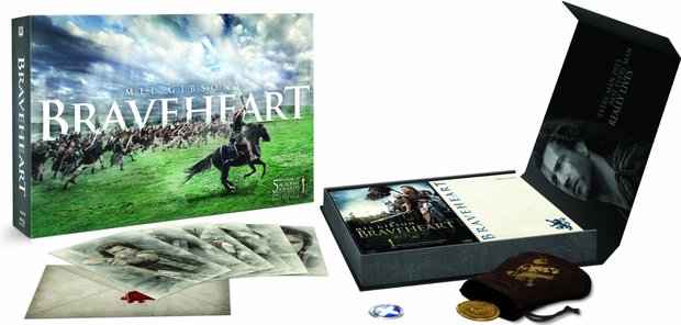 Diseño de la carátula de Braveheart - Edición Coleccionista en Blu-ray