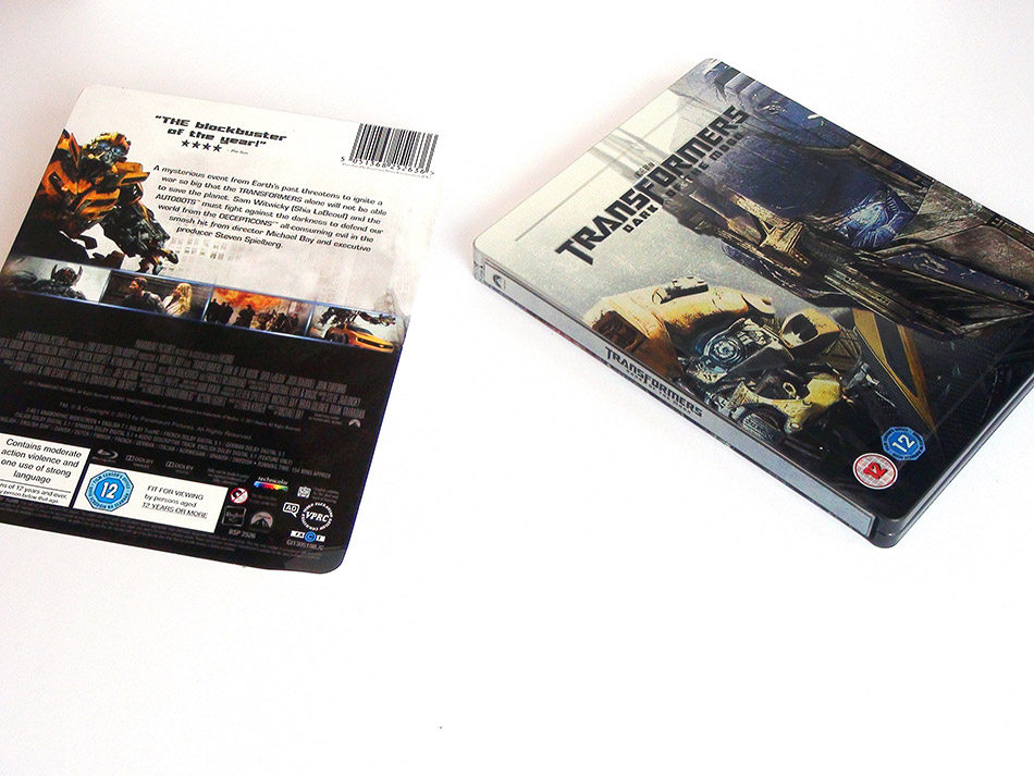 Fotografías del Steelbook de Transformers 3: El Lado Oscuro de la Luna (UK) 7