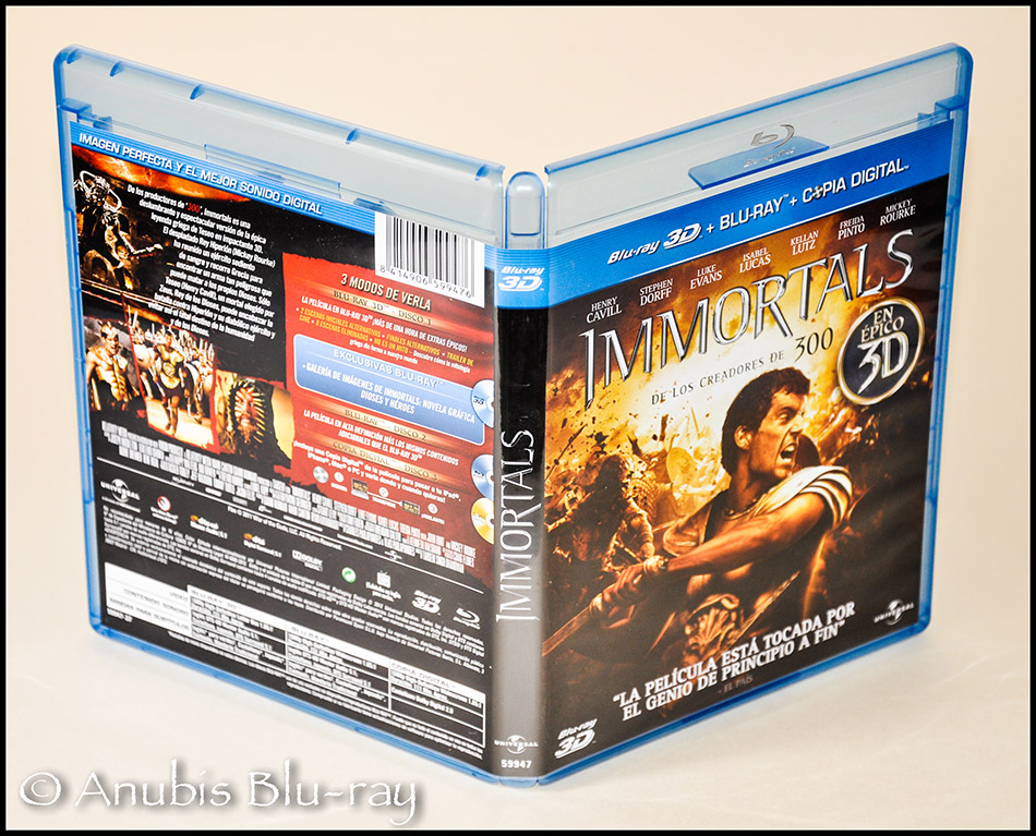 Fotografías de Immortals edición coleccionista en Blu-ray 3D 8