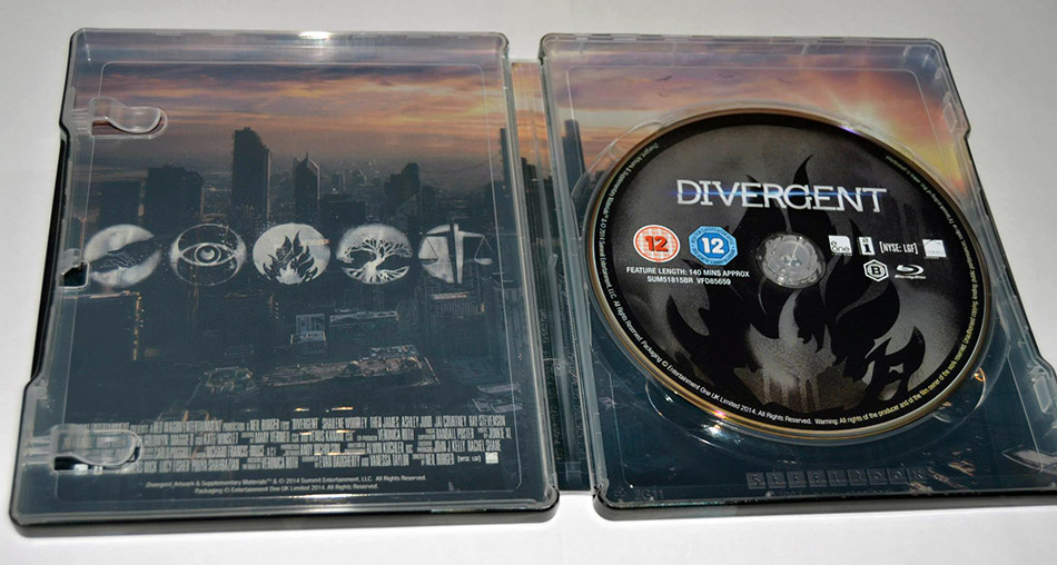 Fotografías del Steelbook de Divergente (UK) 6