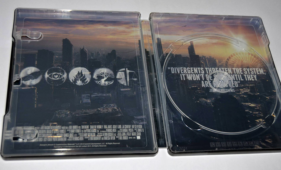 Fotografías del Steelbook de Divergente (UK) 8