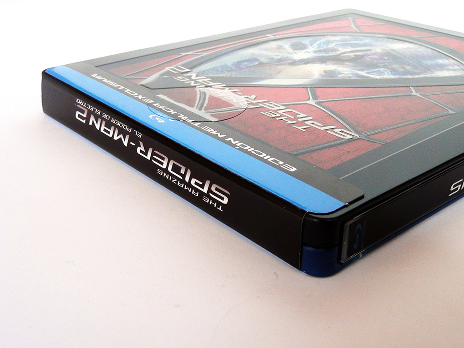 Fotografías del Steelbook de The Amazing Spider-Man 2 en Blu-ray 4