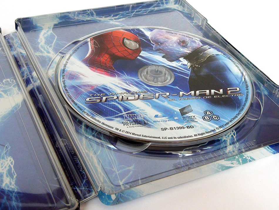 Fotografías del Steelbook de The Amazing Spider-Man 2 en Blu-ray 16
