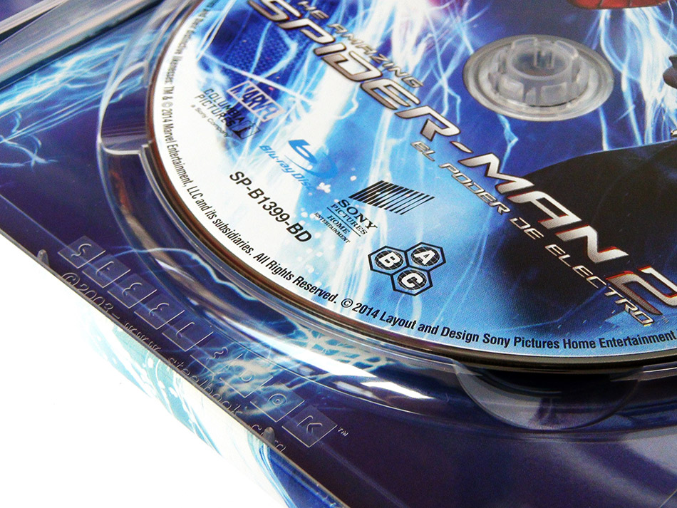 Fotografías del Steelbook de The Amazing Spider-Man 2 en Blu-ray 17