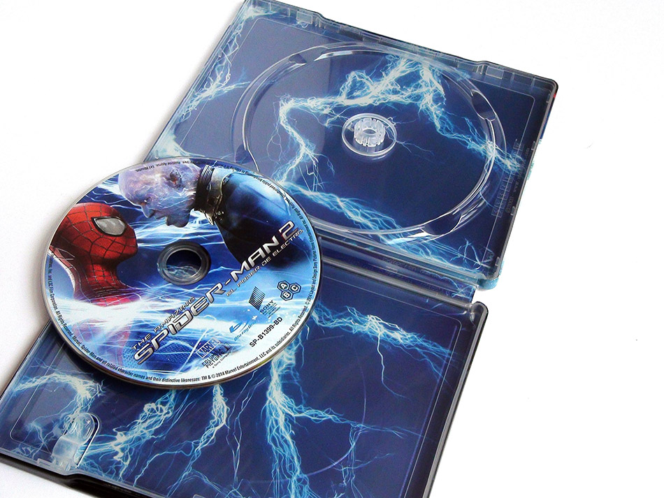 Fotografías del Steelbook de The Amazing Spider-Man 2 en Blu-ray 18