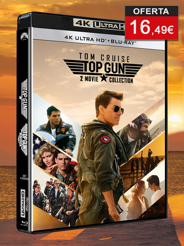 Pack Top Gun + Top Gun: Maverick en UHD 4K y Blu-ray