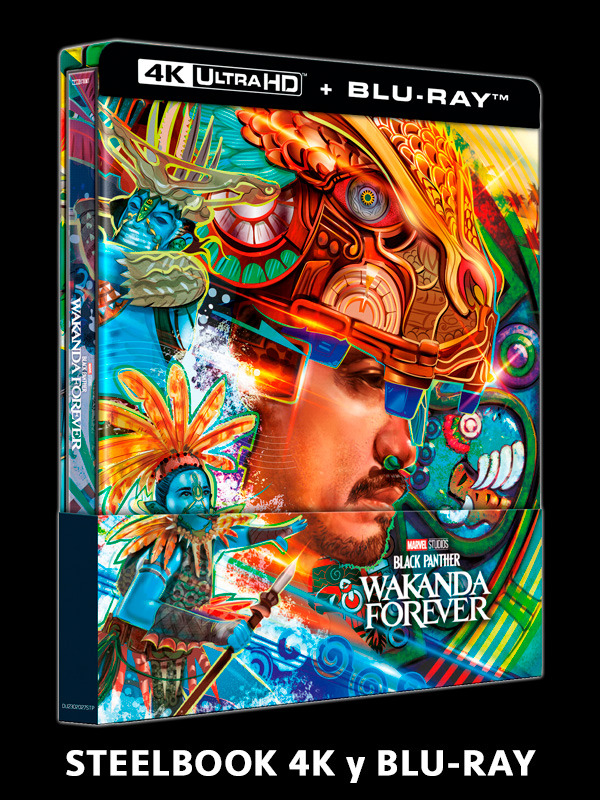 Steelbook Talokan de Black Panther: Wakanda Forever en UHD 4K y Blu-ray