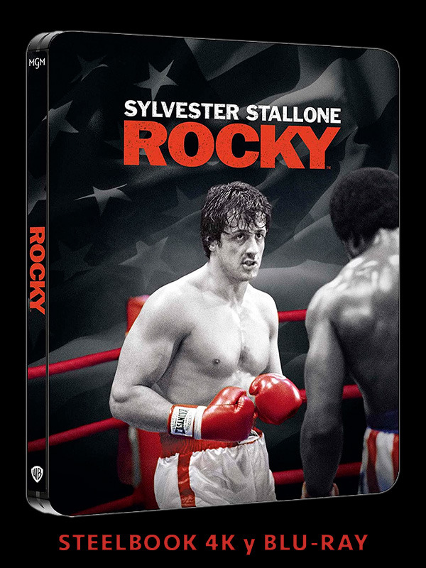 Steelbook de Rocky en UHD 4K y Blu-ray