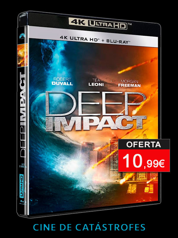 Deep Impact en UHD 4K y Blu-ray