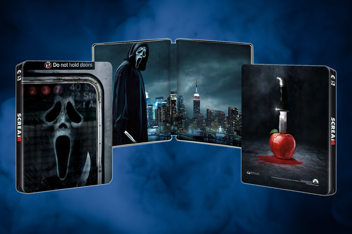 Steelbook de Scream VI en UHD 4K y Blu-ray