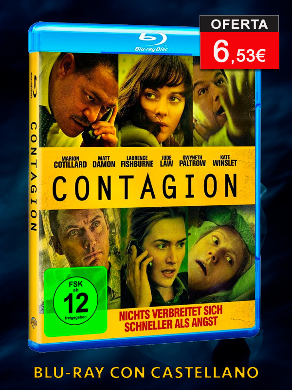 Contagio en Blu-ray con castellano
