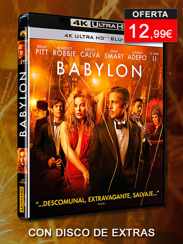 Babylon en UHD 4K y Blu-ray