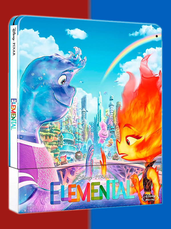 Steelbook de Elemental en Blu-ray