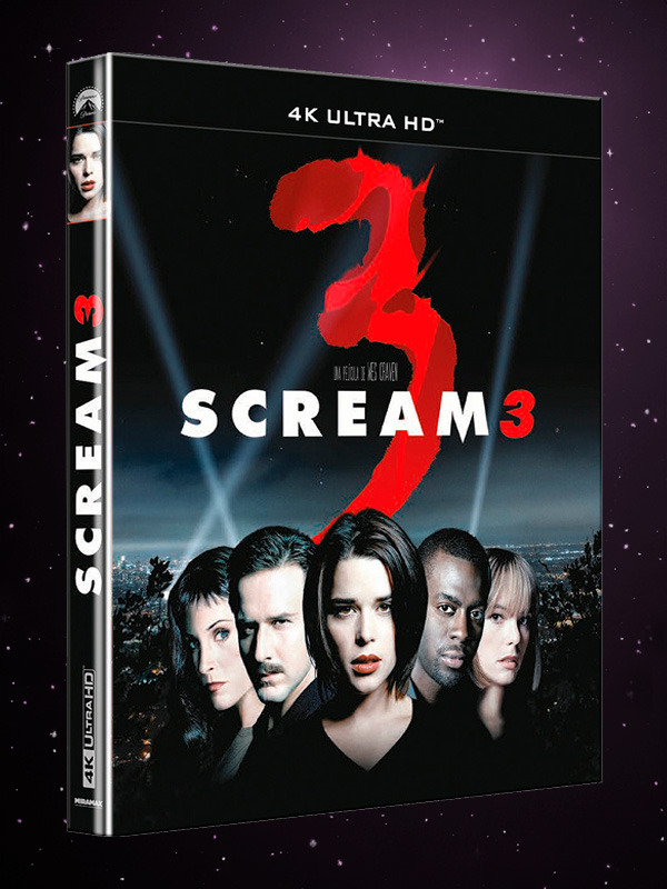 Scream 3 en UHD 4K con funda