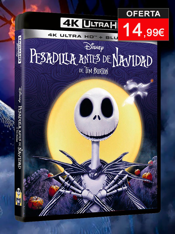 Pesadilla Antes de Navidad por primera vez en UHD 4K