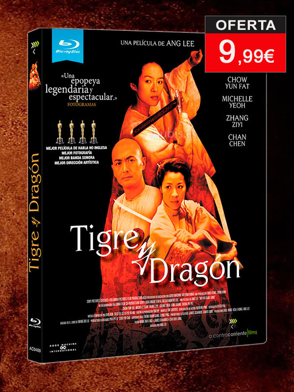 Tigre y Dragón en Blu-ray
