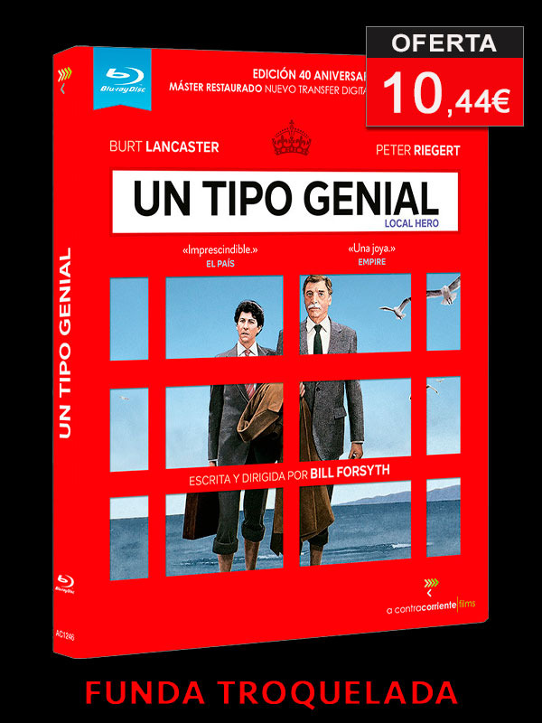 Un Tipo Genial en Blu-ray con funda troquelada