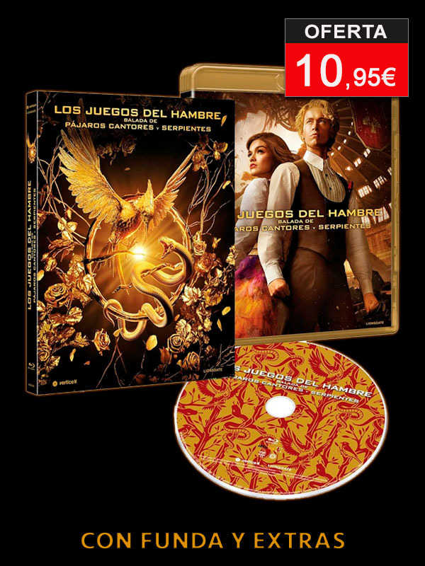 Los Juegos del Hambre: Balada de Pájaros Cantores y Serpientes en Blu-ray