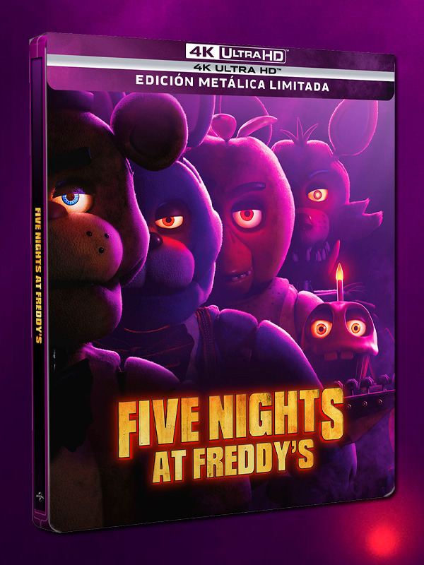 Steelbook de Five Nights at Freddy's en UHD 4K