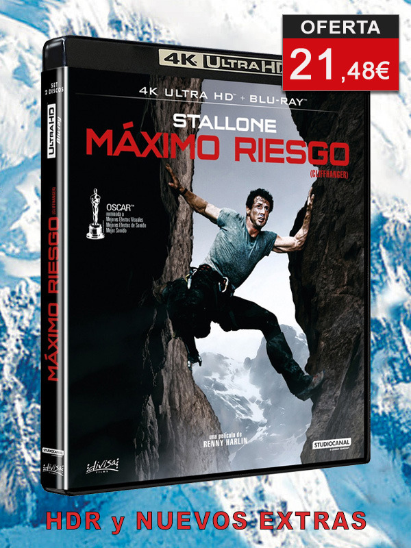 Máximo Riesgo en UHD 4K y Blu-ray