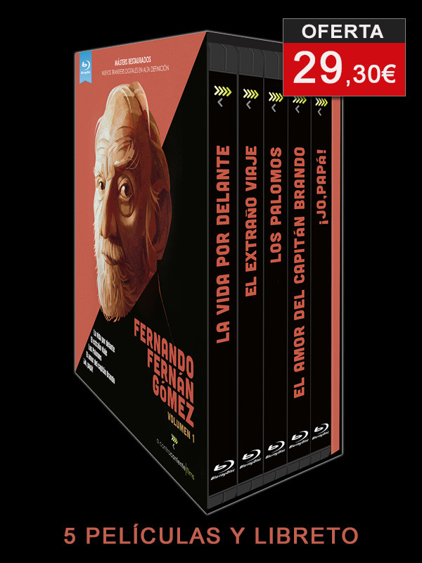 Fernando Fernán Gómez - Volumen 1 en Blu-ray con libro